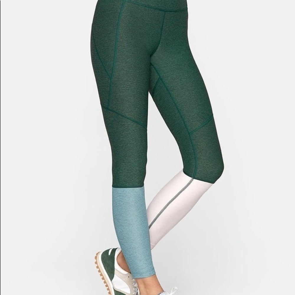 Outdoor Voices Dipped Warmup Leggings small